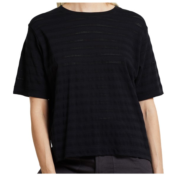 DEDICATED - Women's T-Shirt Vadstena Lace - T-Shirt Gr L;M;S;XL schwarz von Dedicated
