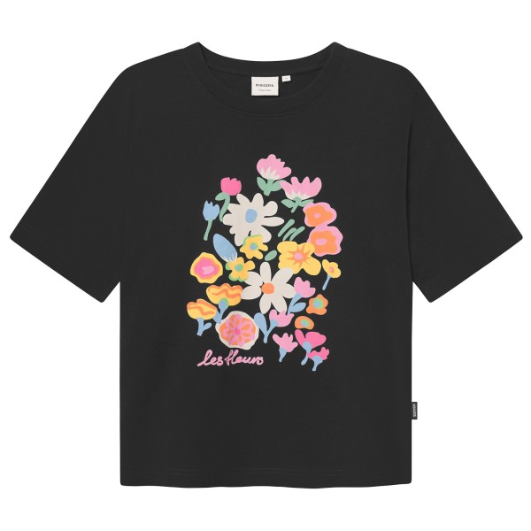 DEDICATED - Women's T-Shirt Vadstena Les Fleurs - T-Shirt Gr L schwarz DEDICATED - Women's T-Shirt Vadstena Les Fleurs - T-Shirt Gr L schwarz von Dedicated