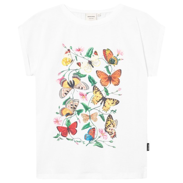 DEDICATED - Women's T-Shirt Visby Butterfly Field - T-Shirt Gr S weiß DEDICATED - Women's T-Shirt Visby Butterfly Field - T-Shirt Gr S weiß von Dedicated