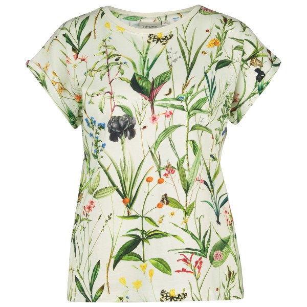 DEDICATED - Women's T-Shirt Visby Flower Field - T-Shirt Gr S weiß DEDICATED - Women's T-Shirt Visby Flower Field - T-Shirt Gr S weiß von Dedicated