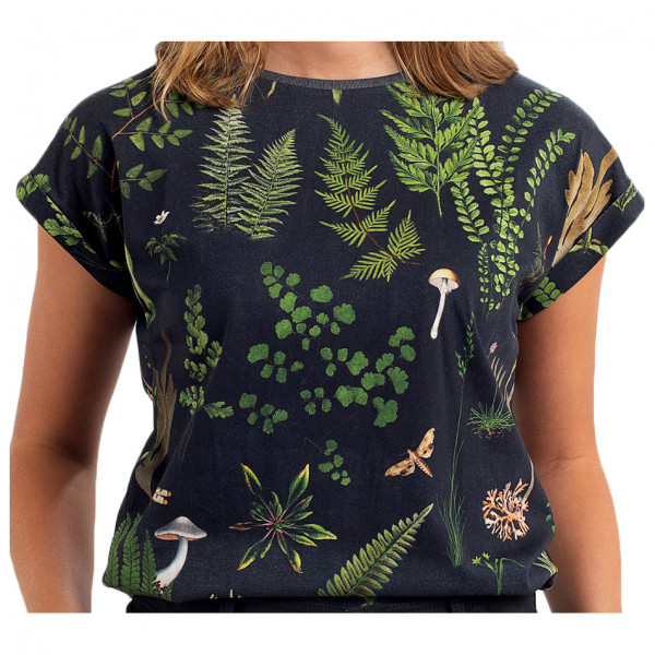 DEDICATED - Women's Visby Secret Garden - T-Shirt Gr S bunt von Dedicated