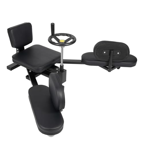 Beinspreizer, Spagattrainer mit 2 Kissen zum Gelenkschutz Ergonomie Max Streckwinkel 200° 100kg Tragfähigkeit für Yoga Fitness Tanz Beinspreizer, Spagattrainer mit 2 Kissen zum Gelenkschutz Ergonomie Max Streckwinkel 200° 100kg Tragfähigkeit für Yoga Fitness Tanz von DeeDuud