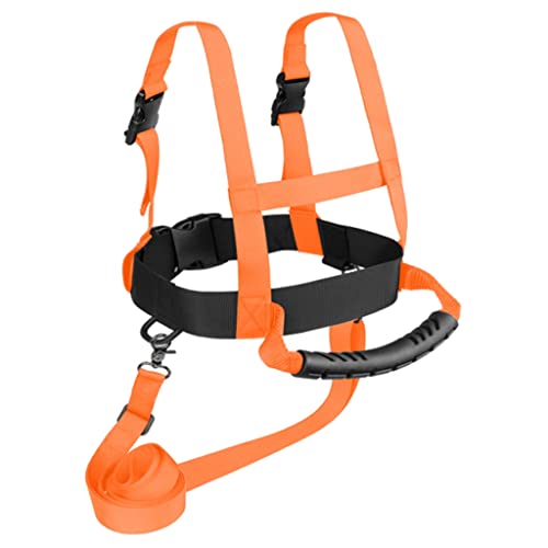 DeeRace Kids Ski Harness Heavy Duty Ski Shoulder Training Harness für Skating, Skateboarding, Snowboard, Radfahren für Kinder und Anfänger - Orange DeeRace Kids Ski Harness Heavy Duty Ski Shoulder Training Harness für Skating, Skateboarding, Snowboard, Radfahren für Kinder und Anfänger - Orange von DeeRace
