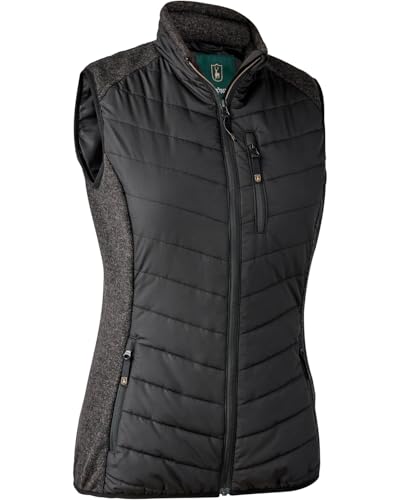 Deerhunter Lady Caroline Padded Waistcoat with Knit Black Deerhunter Lady Caroline Padded Waistcoat with Knit Black von Deerhunter