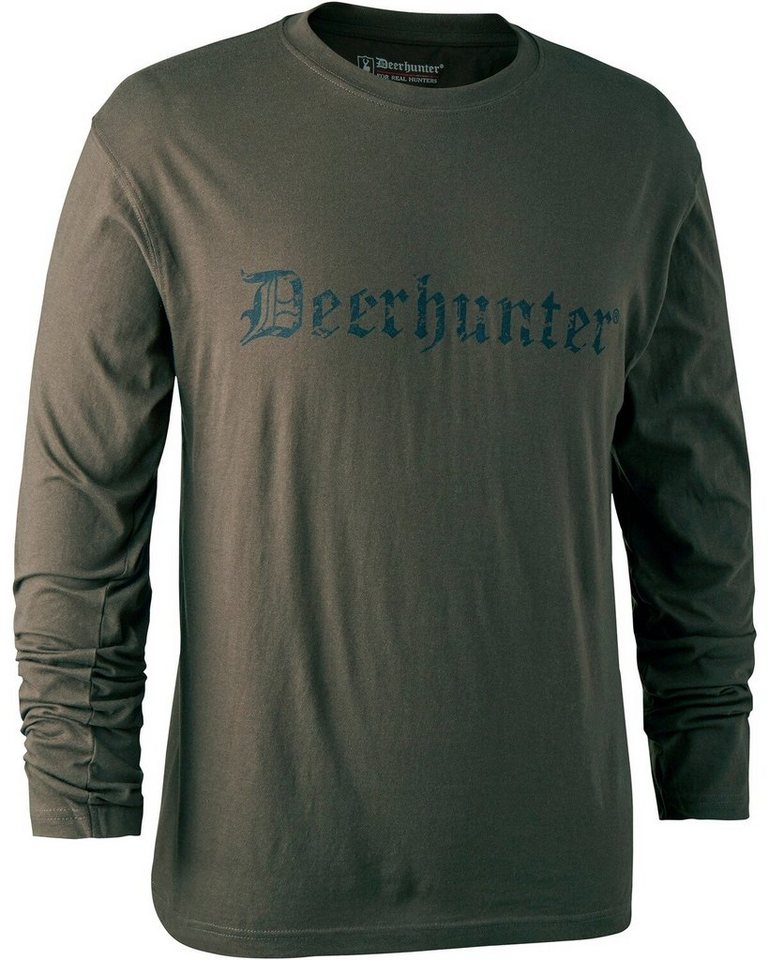 Deerhunter Langarmshirt Langarmshirt Logo von Deerhunter