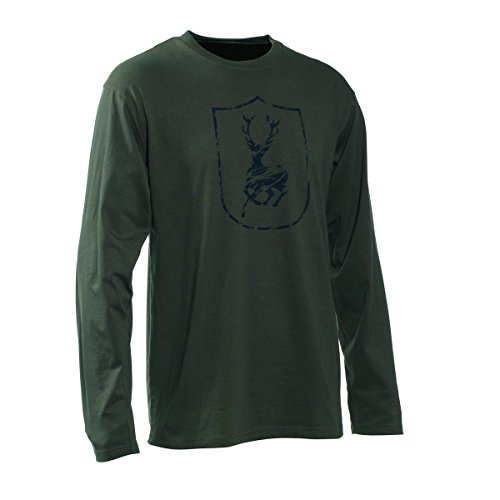 Deerhunter Logo-T-Shirt Langarm von Deerhunter