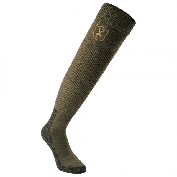 Deerhunter - Long Wool Socks Deluxe - Merinosocken Gr 40-43;44-47 oliv von Deerhunter