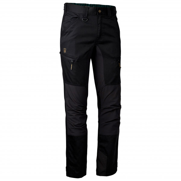 Deerhunter - Rogaland Stretch Trousers with Contrast - Trekkinghose Gr 56 - Regular schwarz von Deerhunter