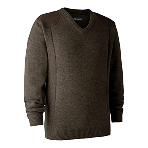 Deerhunter Sheffield Knit W. V-Neck Dark Elm Deerhunter Sheffield Knit W. V-Neck Dark Elm von Deerhunter