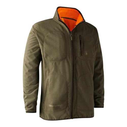 Deerhunter Wildhüter Bonded Fleece Jacke - Reversible orange Deerhunter Wildhüter Bonded Fleece Jacke - Reversible orange von Deerhunter