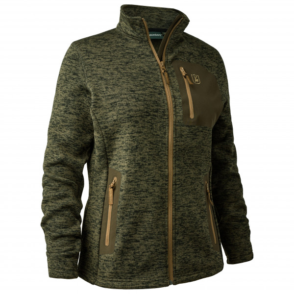 Deerhunter - Women's Sarek Knitted Jacket - Fleecejacke Gr 44 oliv Deerhunter - Women's Sarek Knitted Jacket - Fleecejacke Gr 44 oliv von Deerhunter