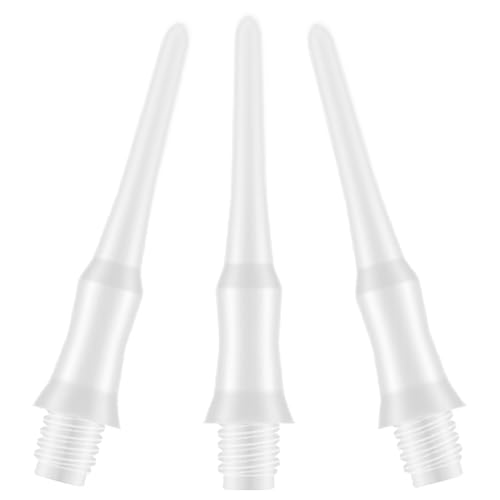 Deetenks Soft Dart Tips 500er Packung 2BA Gewinde Kunststoff Soft Tip Ersatz Soft Dart Zubehör für Dartboard Darts-Weiß Deetenks Soft Dart Tips 500er Packung 2BA Gewinde Kunststoff Soft Tip Ersatz Soft Dart Zubehör für Dartboard Darts-Weiß von Deetenks