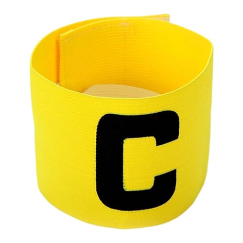 Fußballmannschaft Kapitänsarmband – Nylon Sport Fußball Captain Armband | Volleyball Team Captain Armband Fußball Training Sektionale Gruppierung Ärmelabzeichen für Fußball, Basketball, Volleyball, von Deewar