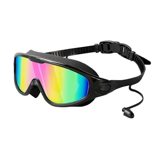 Schwimmbrille – Poolbrille für Erwachsene | Silikon-Schwimmbrille für Erwachsene | Wasserbrille für Erwachsene, Jugend-Schwimmbrille, 180-Grad-Weitsicht, High-Definition, Strand, Pool von Deewar