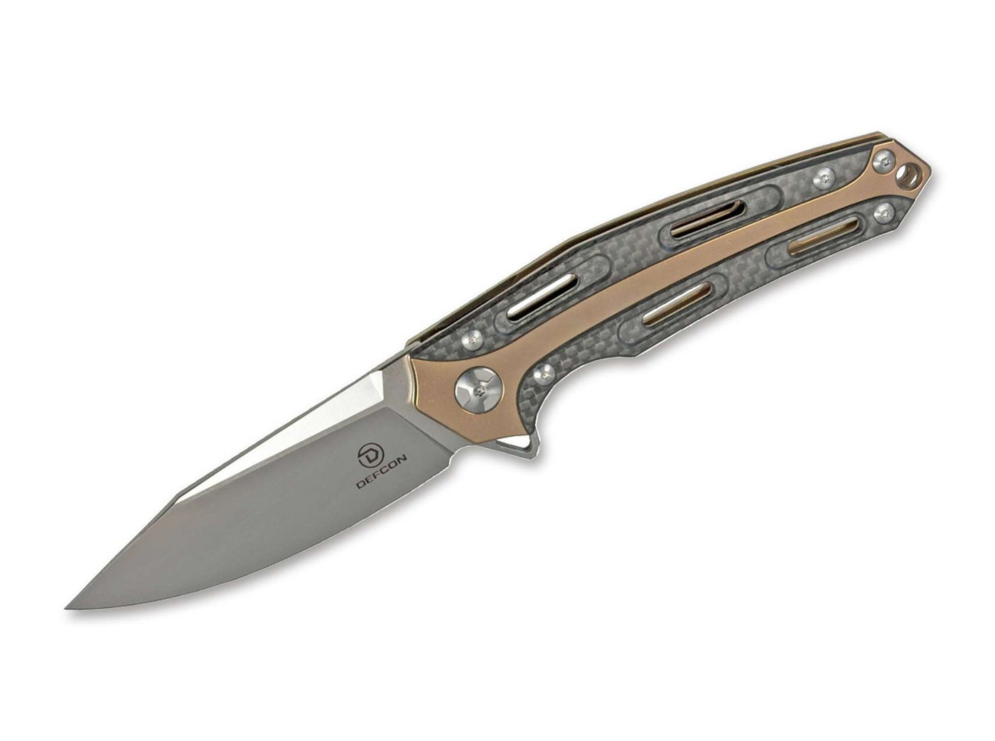 Defcon Taschenmesser Defcon Cutter Bronze Titanium CF von Defcon