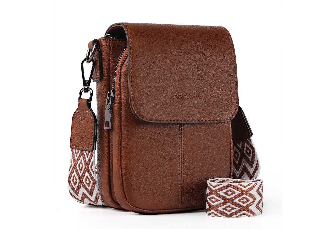 Defe Umhängetasche Damen Handy Leder Crossbody Bag Handytasche zum Umhängen Damen Klein, Ciryrucksack damen, für Pendeln Reise Campus Sport Rucksäcke Defe Umhängetasche Damen Handy Leder Crossbody Bag Handytasche zum Umhängen Damen Klein, Ciryrucksack damen, für Pendeln Reise Campus Sport Rucksäcke von Defe