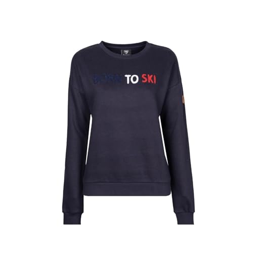 Degré7 Sweatshirt Degre 7 Roses Midnight für Damen, Größe 46, Blau von Degré7