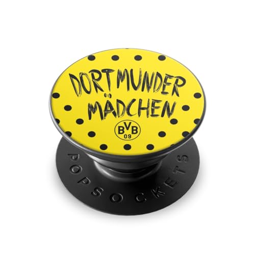 Popsockets PopGrip Handy Halterung Ständer Smartphone & Tablet Griff Borussia Dortmund Dortmunder Mädchen BVB von DeinDesign