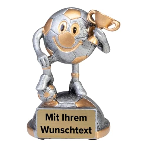 Kinder Trophäe Fußball 3er Serie 39710 Silber/Gold 12,5 cm Kinder Trophäe Fußball 3er Serie 39710 Silber/Gold 12,5 cm von Deitert