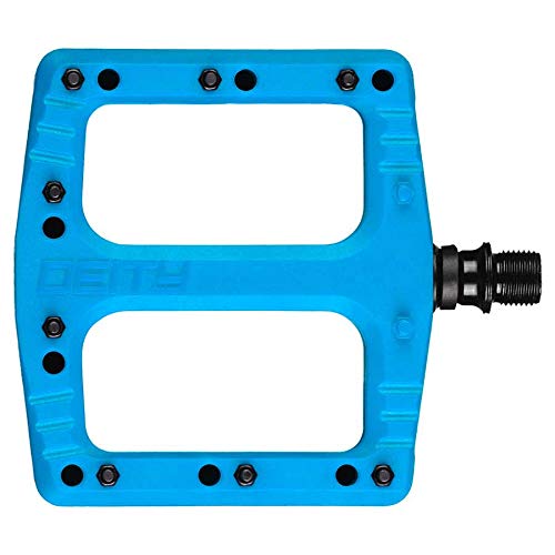 Deity Deftrap Pedale in Blau Blau Deity Deftrap Pedale in Blau Blau von Deity