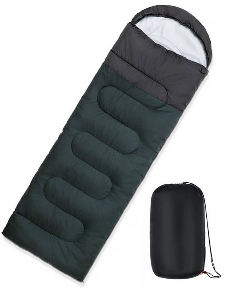 Dekorative Schlafsack Schlafsack, warmer Schlafsack, Herbst- und Wintereinzelschlafsack (1 tlg), Schlafsack für warmes Camping, Wandern, Outdoor-Reisen 1,8KG von Dekorative