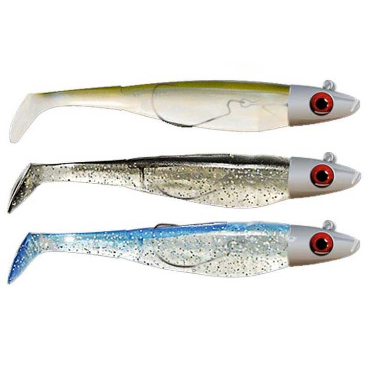 Delalande Swat Shad Soft Lure 20g 110 Mm 40 Units Mehrfarbig von Delalande