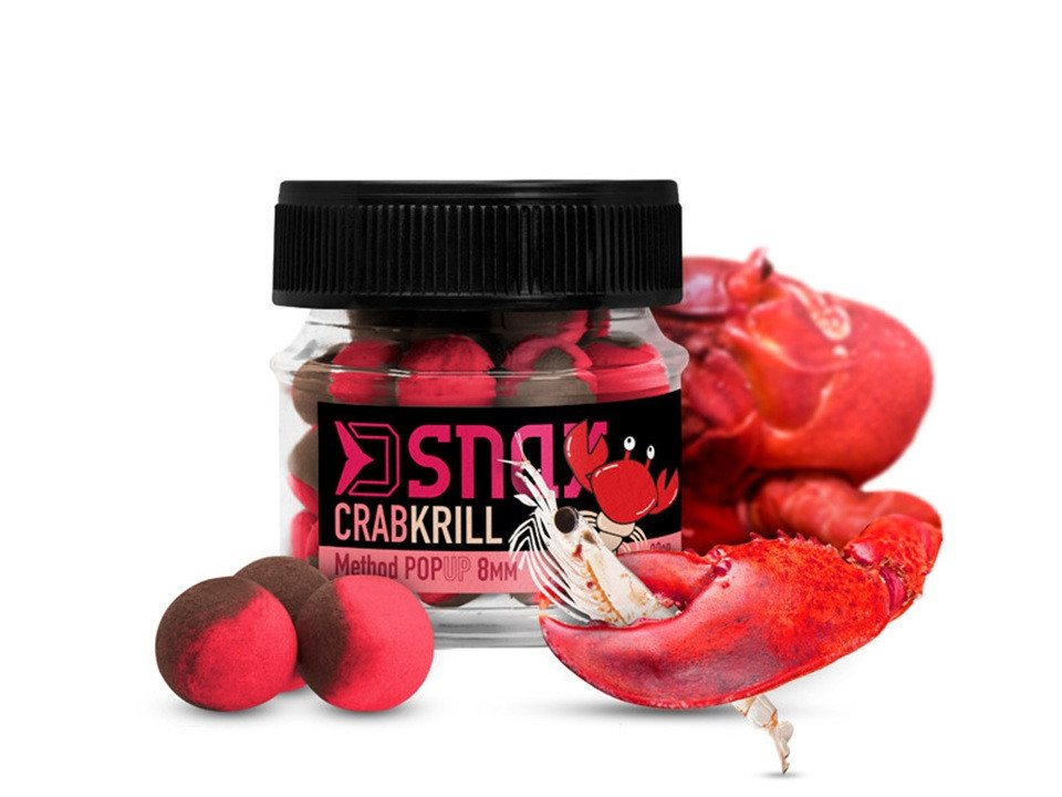 Delphin.sk Kunstköder Köder Pop Up Boilies D SNAX POP - ver. Größen und Geschmäcker, Farbenfroh Delphin.sk Kunstköder Köder Pop Up Boilies D SNAX POP - ver. Größen und Geschmäcker, Farbenfroh von Delphin.sk