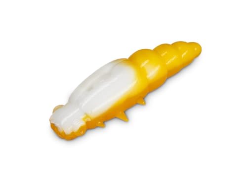 15x DELPHIN CHRUST 4cm Wespenlarve Bienenmade Forellenköder Larve Made Cheese 15x DELPHIN CHRUST 4cm Wespenlarve Bienenmade Forellenköder Larve Made Cheese von Delphin