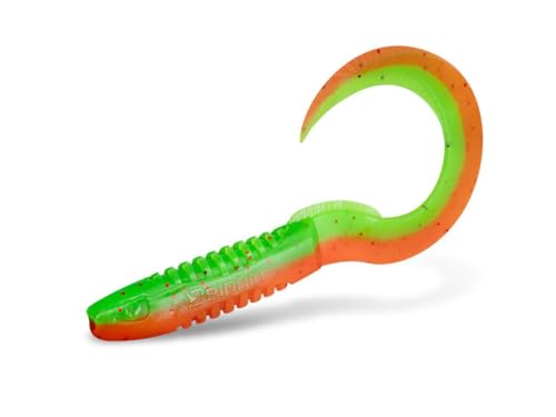 5 x 60mm Twister Disco Gummifisch Gummiköder Forelle Barsch Zander 5 x 60mm Twister Disco Gummifisch Gummiköder Forelle Barsch Zander von Delphin