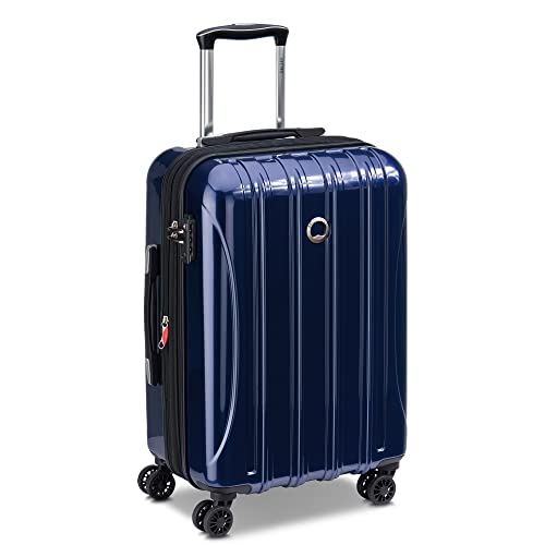 DELSEY PARIS - HELIUM AERO - Starrer Kabinenkoffer - 55x35x24 cm - S - Metallic-Blau von DELSEY PARIS