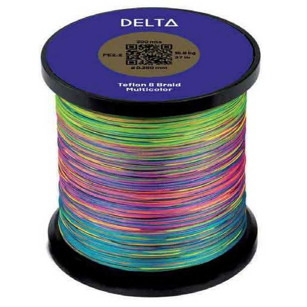 Delta Teflon 8 Braided Line 300 M Mehrfarbig 0.299 mm Delta Teflon 8 Braided Line 300 M Mehrfarbig 0.299 mm von Delta