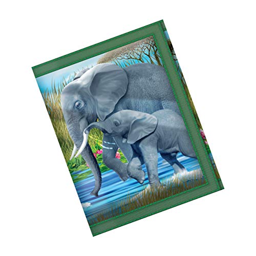 Deluxebase 3D LiveLife Geldbörsen - Dickhäuter Lentikuläre 3D-Elefantenbrieftasche. Bargeld-, Münz- und Kartenhalter mit Kunstwerken des renommierten Künstlers Michael Searle Deluxebase 3D LiveLife Geldbörsen - Dickhäuter Lentikuläre 3D-Elefantenbrieftasche. Bargeld-, Münz- und Kartenhalter mit Kunstwerken des renommierten Künstlers Michael Searle von Deluxebase