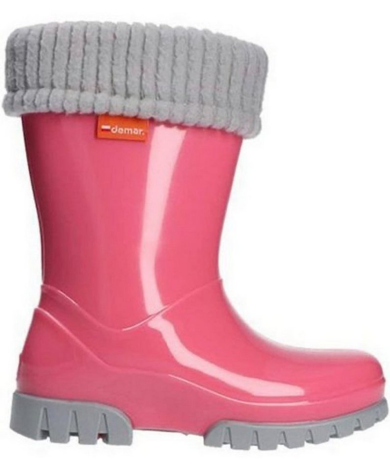 Demar Gummistiefel Kinder Gefüttert Winterstiefel Jungen&Mädchen Rutschfeste Gummistiefel wasserdicht Demar Gummistiefel Kinder Gefüttert Winterstiefel Jungen&Mädchen Rutschfeste Gummistiefel wasserdicht von Demar