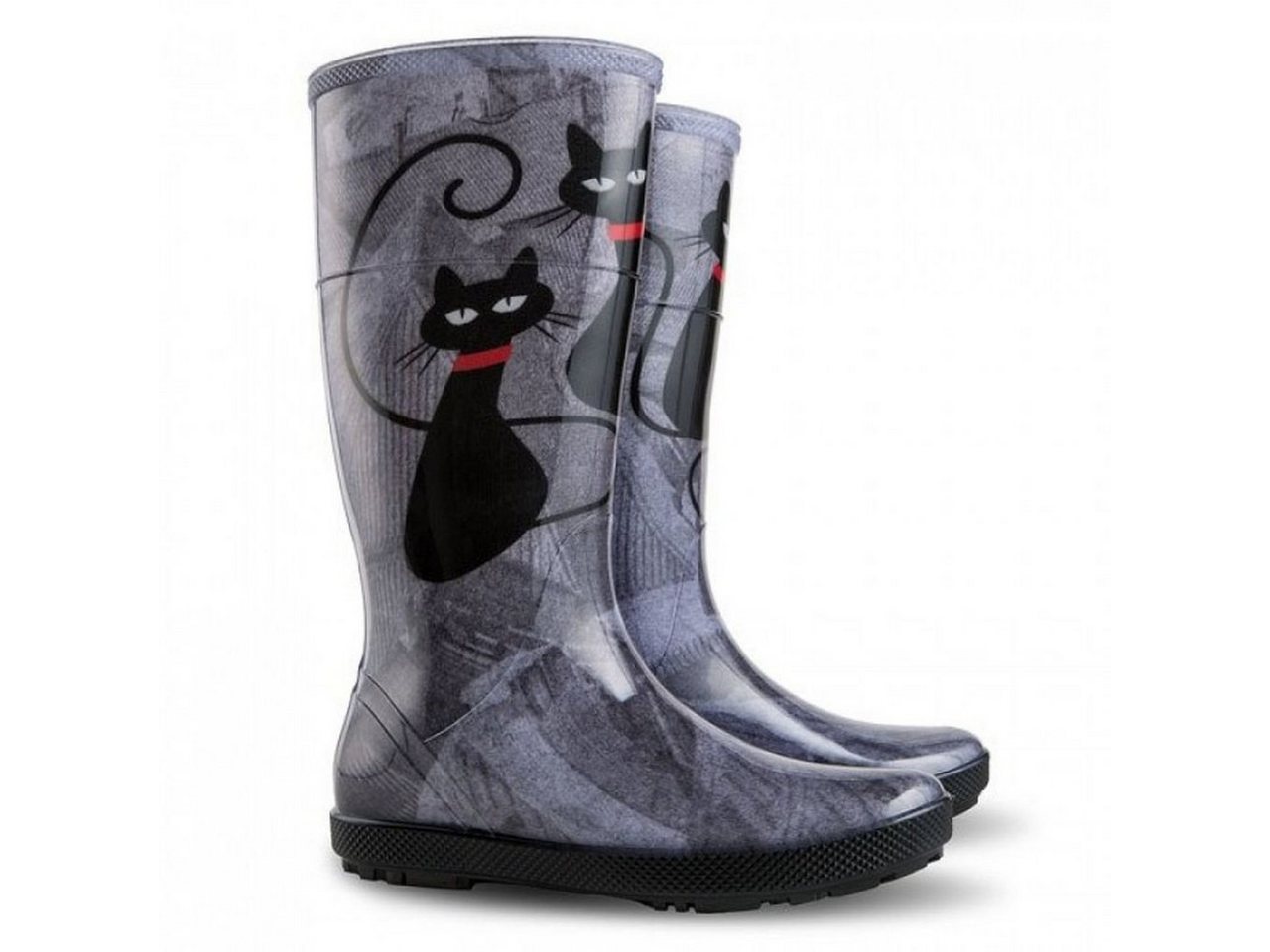 Demar Gummistiefel Regenstiefel HAWAI LADY EXCLUSIVE KATZE Gummistiefel von Demar