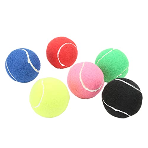 Demeras Tennis-Trainingsausrüstung, Tennisball-Set aus Gummi mit weicher Haptik für Yoga-Fitness von Demeras
