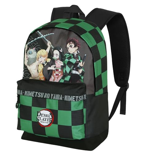Demon Slayer Akushon-Fan HS Rucksack 2.2, Mehrfarbig, 31 x 44 cm, Kapazität 24 L Demon Slayer Akushon-Fan HS Rucksack 2.2, Mehrfarbig, 31 x 44 cm, Kapazität 24 L von KARACTERMANIA