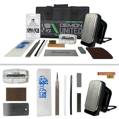 Demon komplettes Tuning-Kit mit Wachs, für Skier und Snowboards Demon komplettes Tuning-Kit mit Wachs, für Skier und Snowboards von DEMON UNITED
