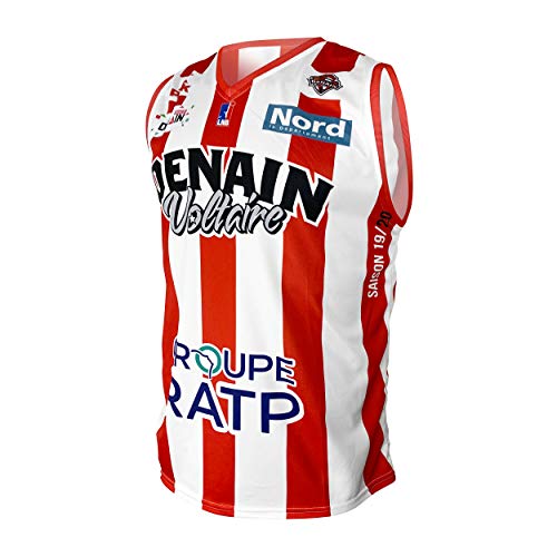 Denain Voltaire Offizielles Heimtrikot 2019-2020 Basketball Kinder XS weiß Denain Voltaire Offizielles Heimtrikot 2019-2020 Basketball Kinder XS weiß von Denain Voltaire
