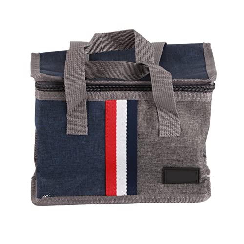 Isolierte Lunchtasche aus Oxford-Stoff, Isolierte Modische Thermo-Kühlbox für Picknick, Camping von Denash