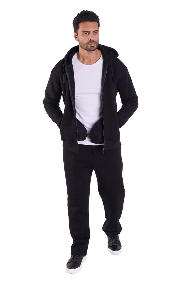 Denim Distriqt Trainingsanzug Lässiger Trainingsanzug mit Baggy Hose Schwarz M Denim Distriqt Trainingsanzug Lässiger Trainingsanzug mit Baggy Hose Schwarz M von Denim Distriqt