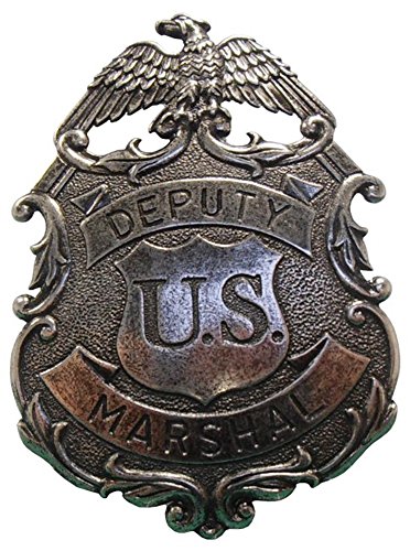 Deko US Deputy Marshal Marke im Antik Finish Look, mit Adlerverzierung Deko US Deputy Marshal Marke im Antik Finish Look, mit Adlerverzierung von Denix