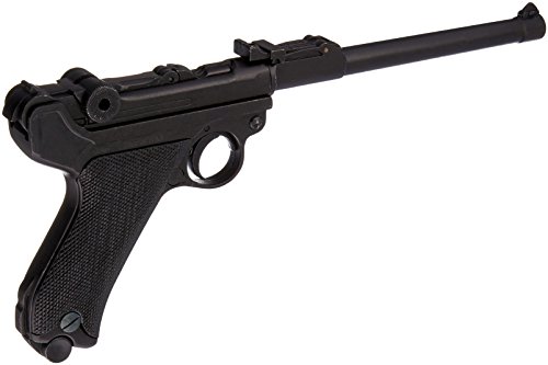 Deko Waffe Luger P08 Artillerie, ultralang, Pistole 08, Parabellum-Pistole, schwarz Deko Waffe Luger P08 Artillerie, ultralang, Pistole 08, Parabellum-Pistole, schwarz von Denix