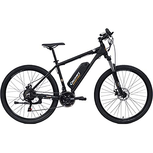 Discovery Unisex – Erwachsene E3000 Mountainbike mit 27,5 Zoll Rädern, Federgabel, mechanische Scheibenbremsen, Mattschwarz, 27.5 von Denver
