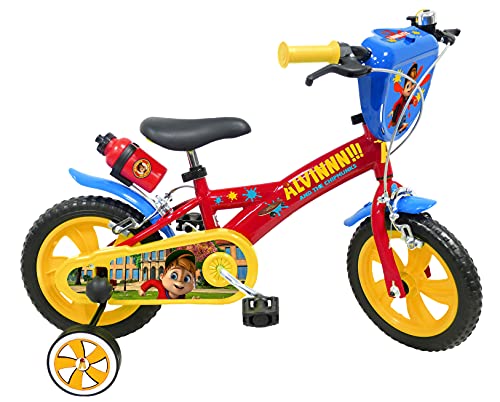 Denver Alvinn, Kinderfahrrad, Farbe Rot Gelb, Größe 12 Zoll (30,5 cm) Denver Alvinn, Kinderfahrrad, Farbe Rot Gelb, Größe 12 Zoll (30,5 cm) von Denver