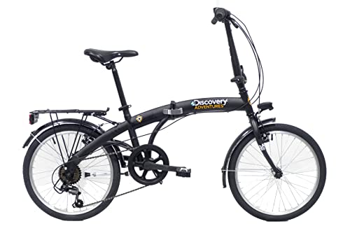 Discovery Denver Unisex – Erwachsene 2722 Klapprad, 20 Zoll, Mattschwarz, Schwarz Discovery Denver Unisex – Erwachsene 2722 Klapprad, 20 Zoll, Mattschwarz, Schwarz von Discovery