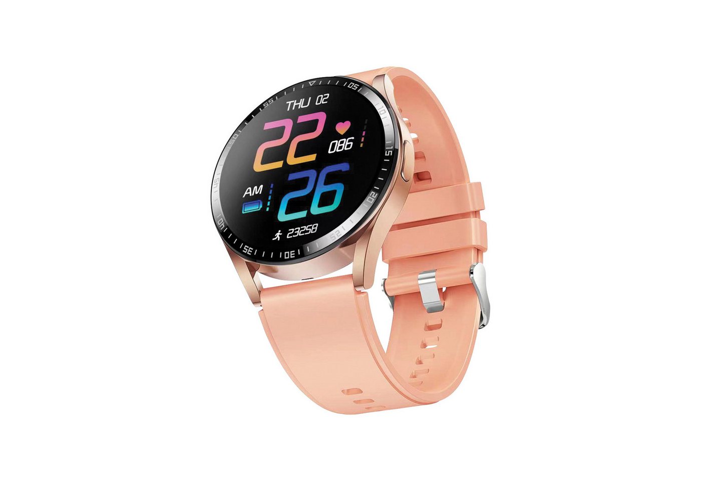 Denver DENVER Smartwatch SWC-372RO, rosa Smartwatch Denver DENVER Smartwatch SWC-372RO, rosa Smartwatch von Denver