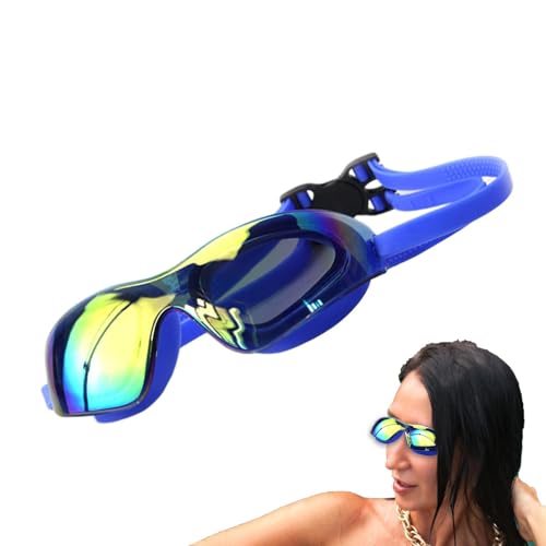 Deojtga Taucherbrille, HD-Schnorchelbrille, Anti-Beschlag-Wassersportbrille, Schwimmausrüstung, klare Sicht, Schwimmbrille für Damen und Herren von Deojtga