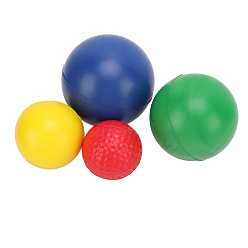 4-teilige Handübungsbälle, Physiotherapie-Handgriff-Krafttrainer, Stressabbauball für Erwachsene und Kinder, Fingerübungs-Handquetschball, für Hand-Finger-Handgelenk-Muskeln von Depisuta