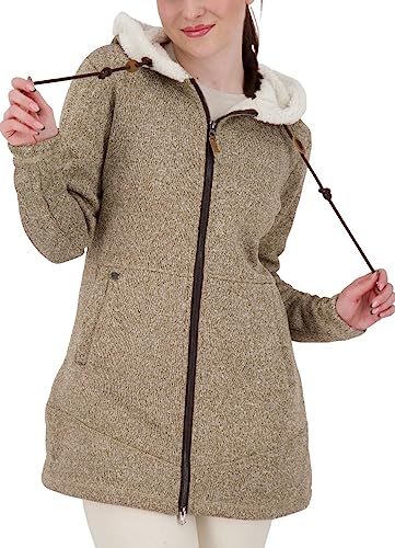Deproc Active Damen Strickfleecejacke Fleecejacke Übergangsjacke Windbreaker mit Kapuze KENNEWICK III Deproc Active Damen Strickfleecejacke Fleecejacke Übergangsjacke Windbreaker mit Kapuze KENNEWICK III von DEPROC-Active