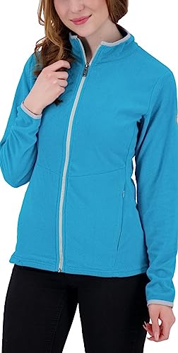 Deproc Active Damen Weiche Polarfleece Fleecejacke Übergangsjacke Windbreaker mit durchgehendem Reißverschluss DECORAH Deproc Active Damen Weiche Polarfleece Fleecejacke Übergangsjacke Windbreaker mit durchgehendem Reißverschluss DECORAH von DEPROC-Active